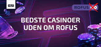 Oplev Casinoer Uden ROFUS – Spil Uden Bekymringer