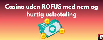 Bedste Online Casino Uden ROFUS - Find Dit Spilleparadis